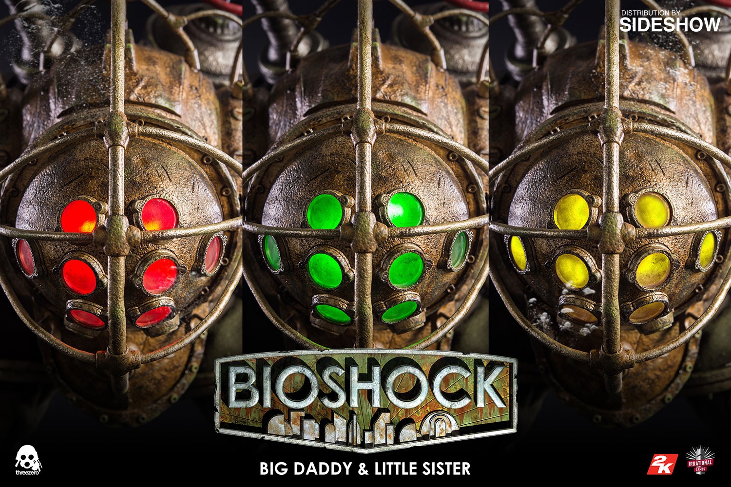 BIOSHOCK Big Daddy and Little Sister Sixth Scale Figure by T