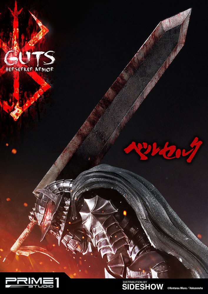 Berserk Guts Berserker Armor Statues  Collector Edition (Prototype Shown) View 17