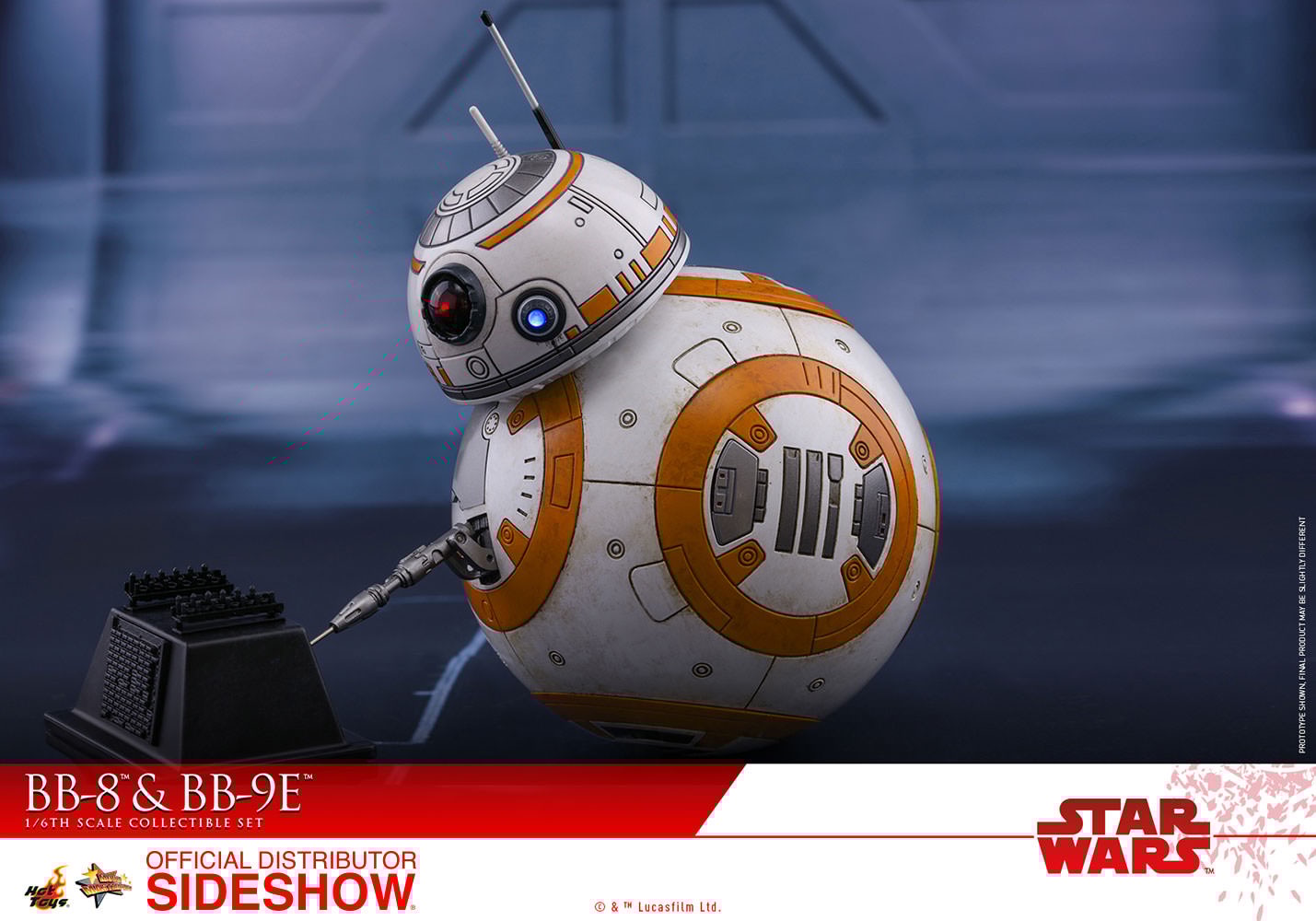 BB-8 and BB-9E- Prototype Shown