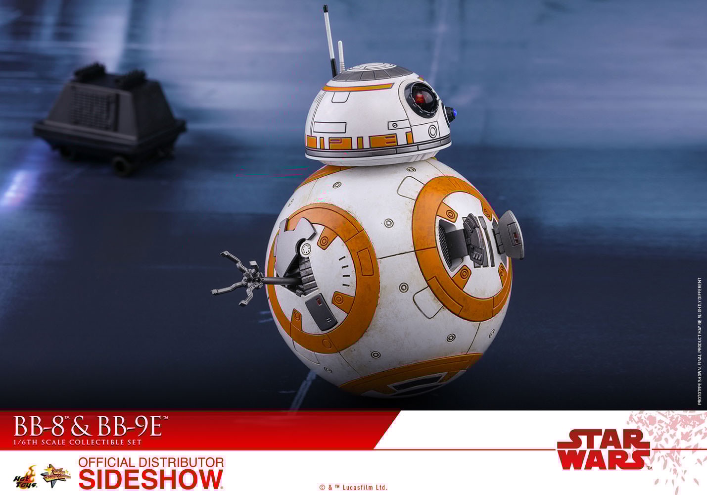 BB-8 and BB-9E- Prototype Shown