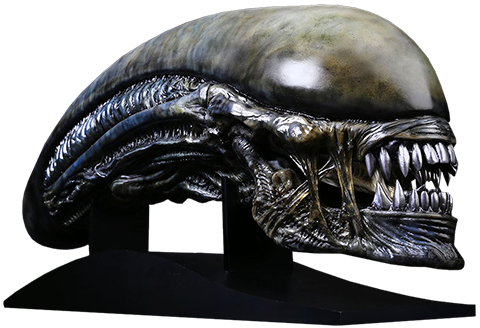 Xenomorph Life-Size Head (Prototype Shown) View 14