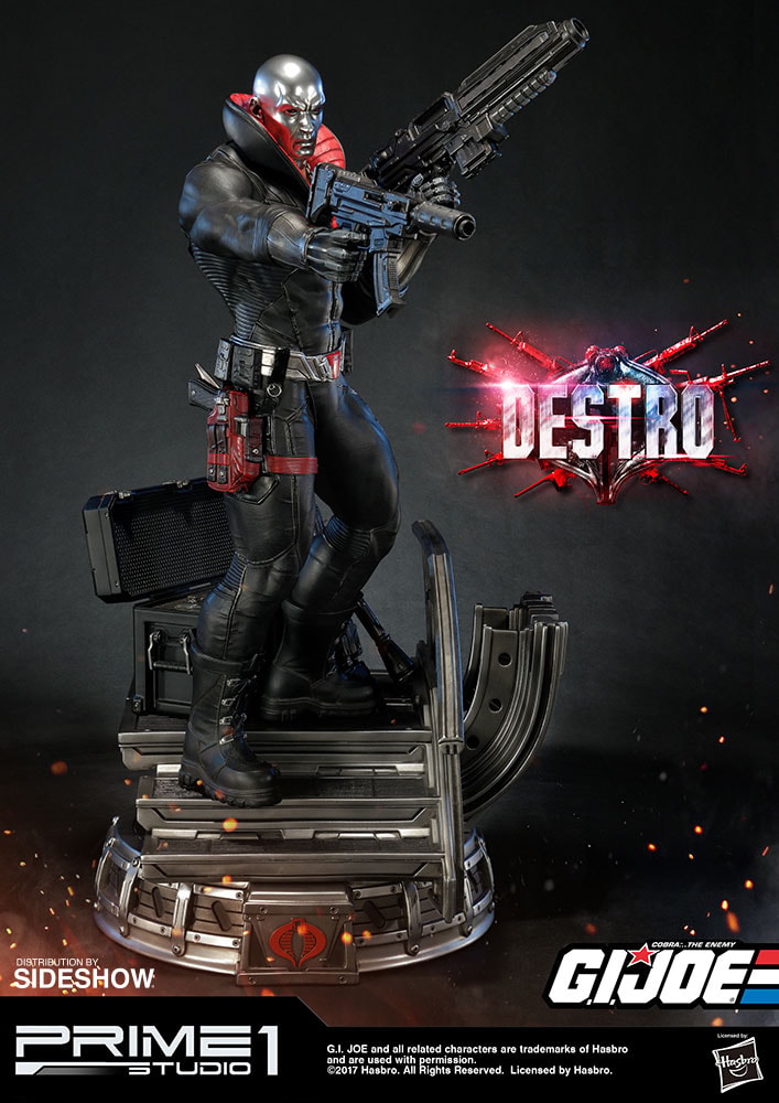 Diamond Select Toys - GI Joe A Real American Hero Gallery Destro PVC Statue