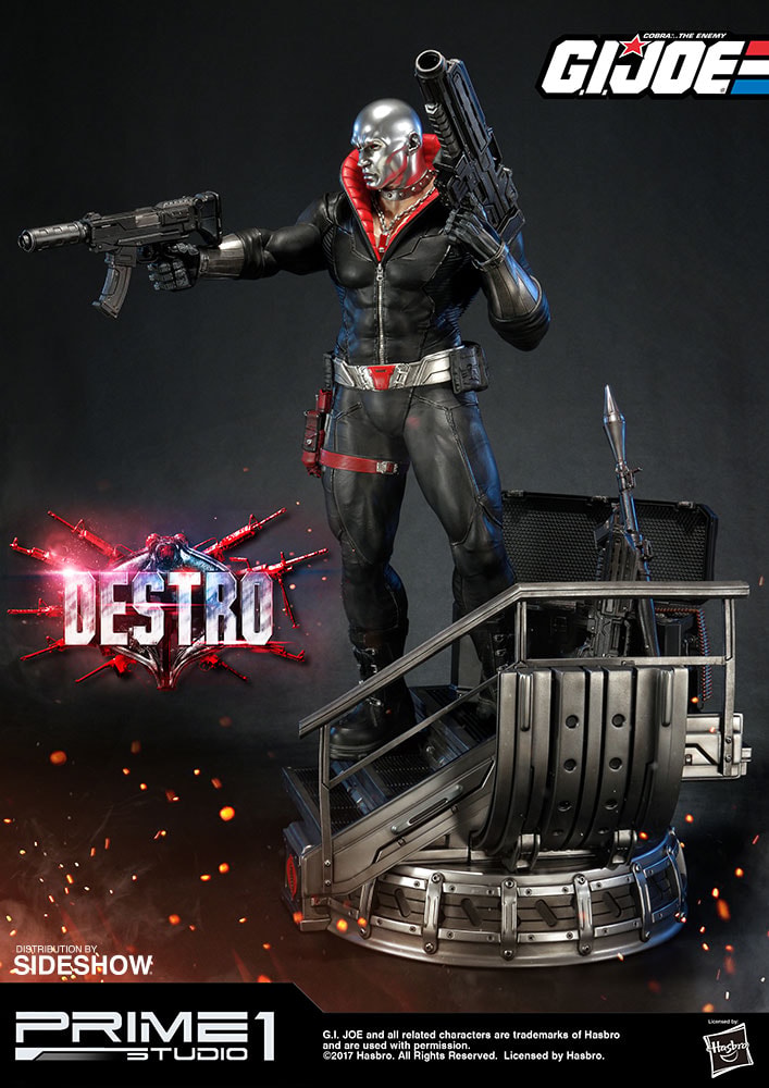 G.I. Joe Destro Statues  Collector Edition (Prototype Shown) View 12
