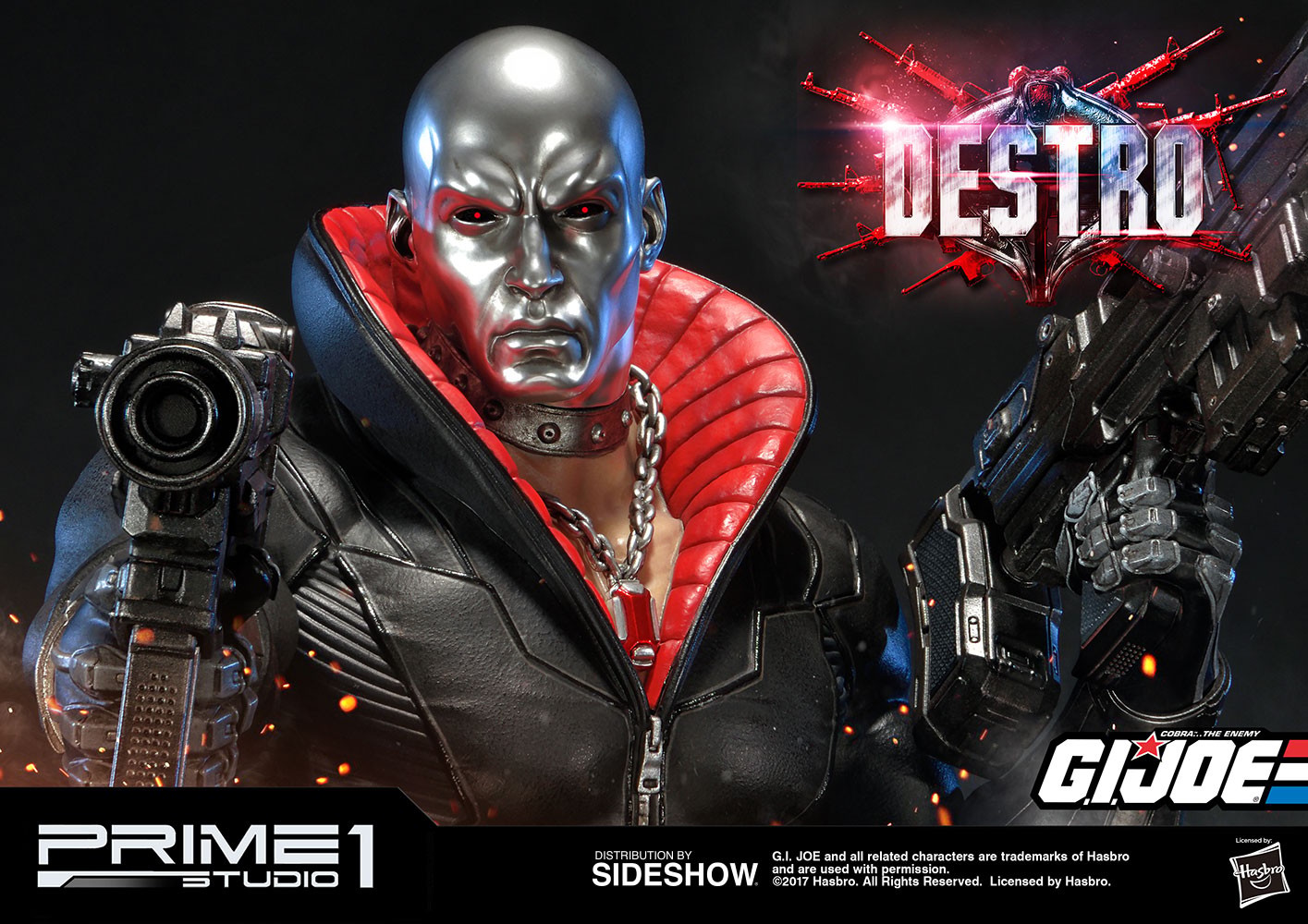 G.I. Joe Destro Statues  Collector Edition (Prototype Shown) View 25
