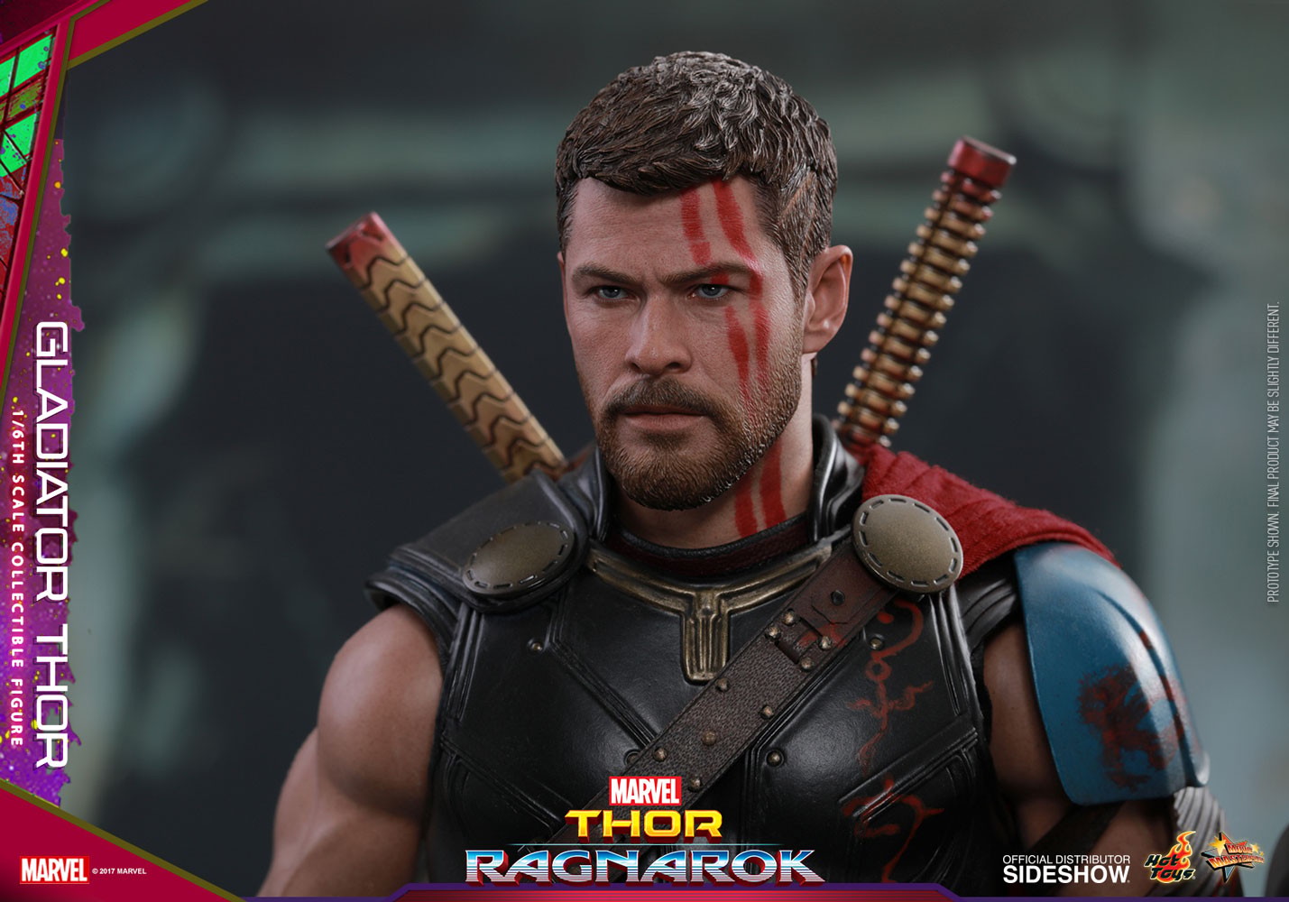 Marvel Gladiator Thor Sixth Scale Figure  (Prototype Shown) View 10