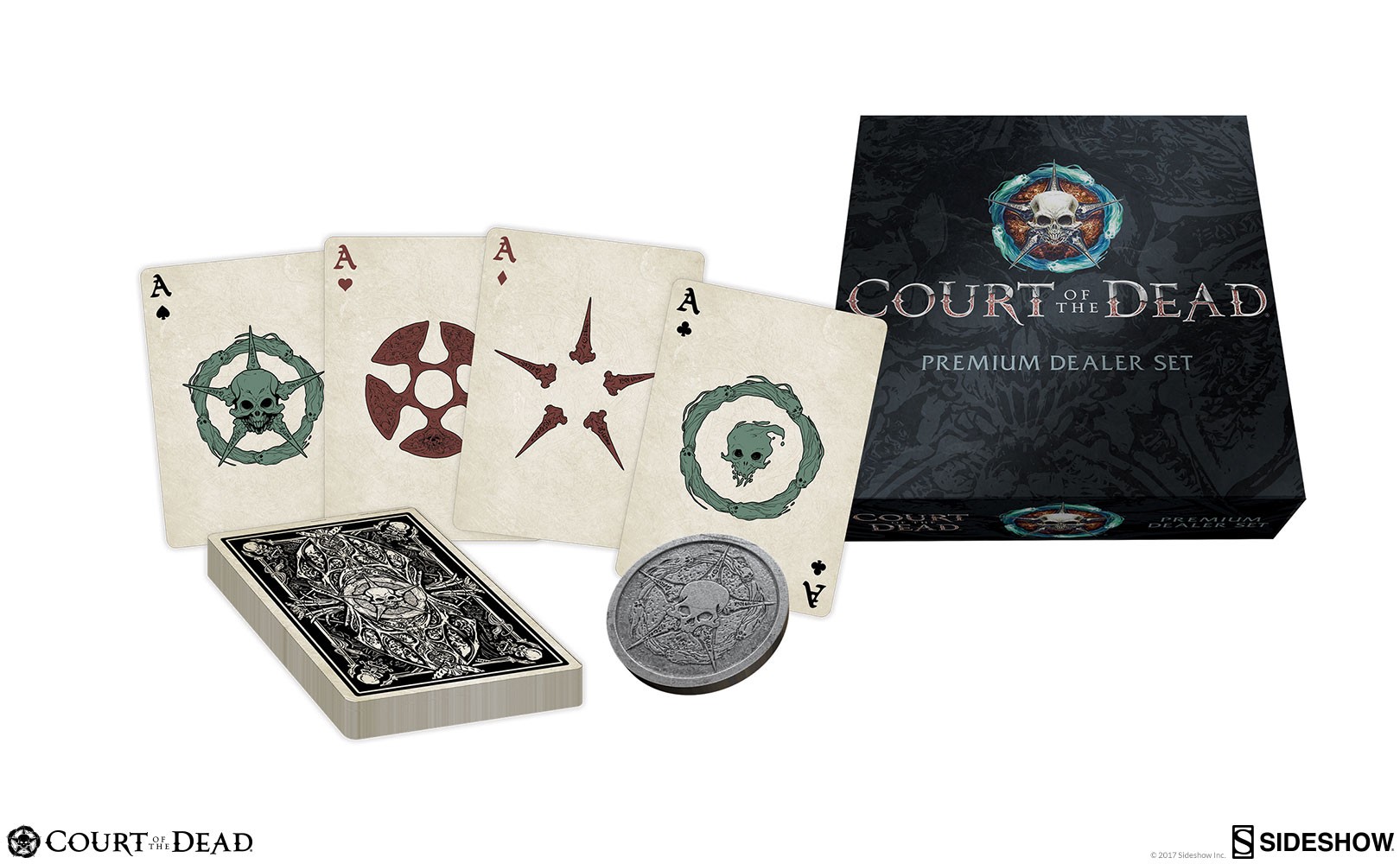 Court of the Dead Playing Card Set- Prototype Shown