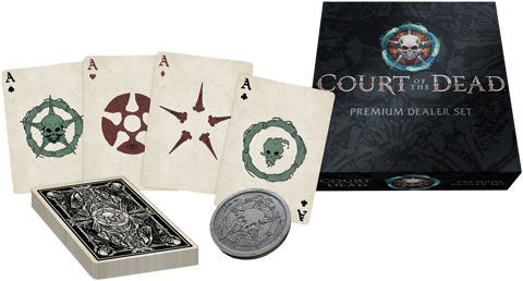 Court of the Dead Playing Card Set- Prototype Shown