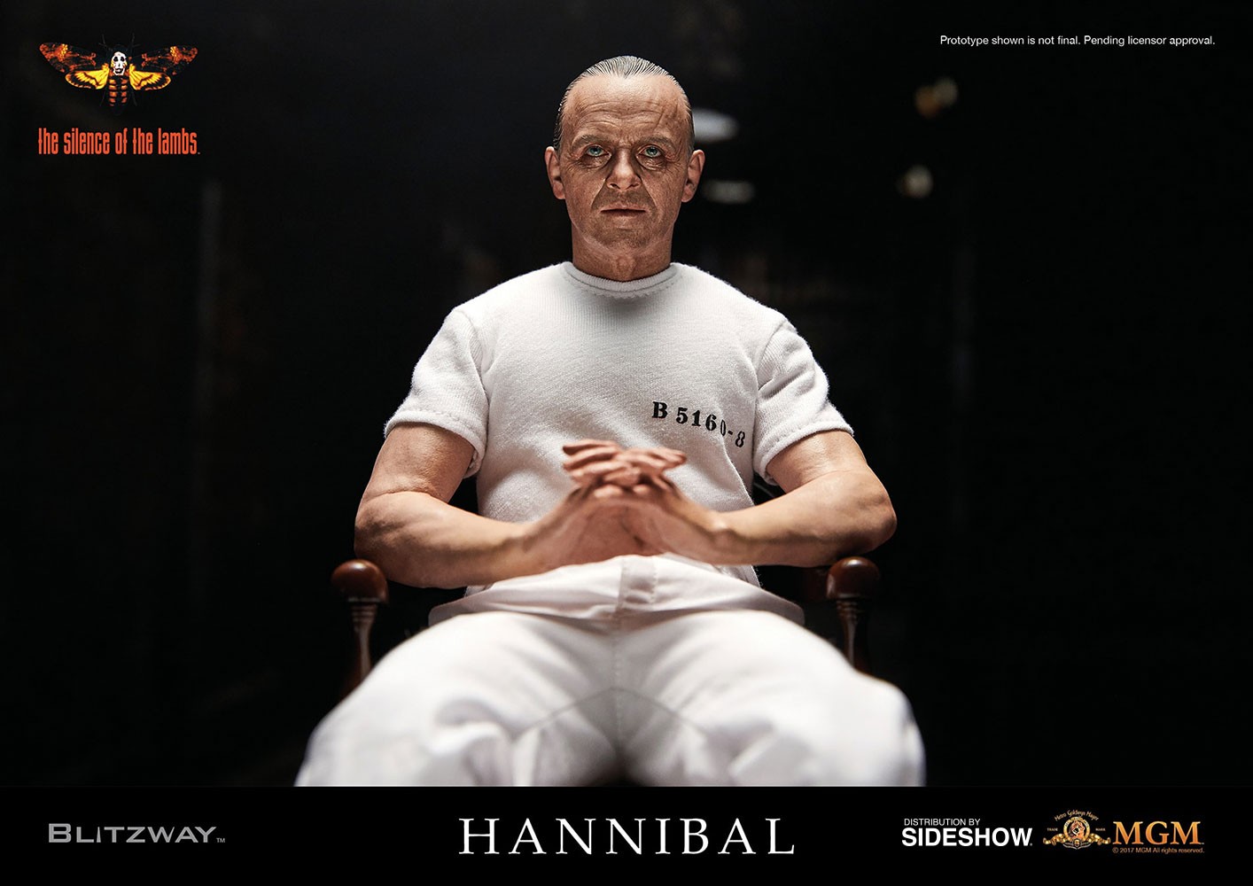 The Silence of the Lambs Hannibal Lecter White Prison Unifor The Silence of the Lambs Hannibal Lecter White Prison Unifor