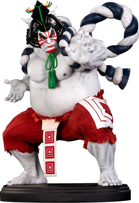 Street Fighter E-Honda Kabuki Statues  Exclusive Edition (Prototype Shown) View 11