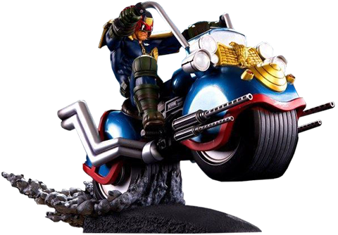 Lawmaster Judge Dredd Motorcycle Helmet 2000 AD Judge Dredd