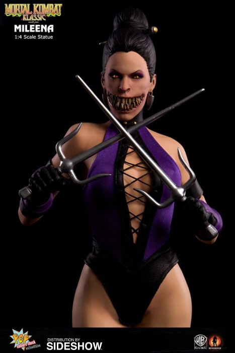 Mortal Kombat Mileena Statues  (Prototype Shown) View 2