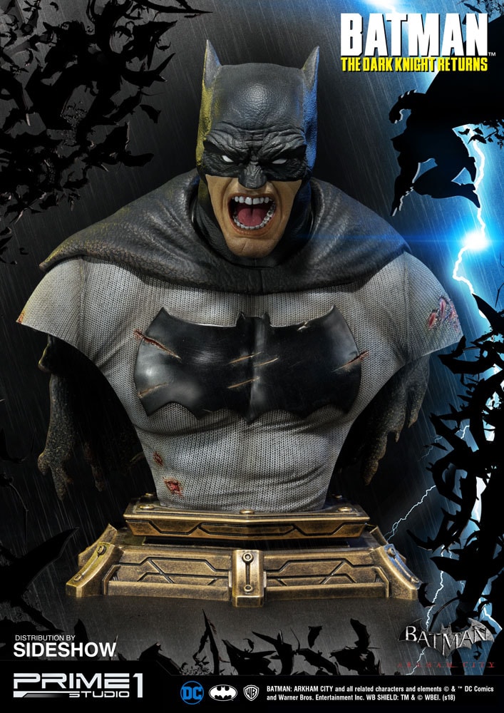 DC Comics The Dark Knight Returns Batman Bust by Prime 1 Stu | Sideshow  Collectibles