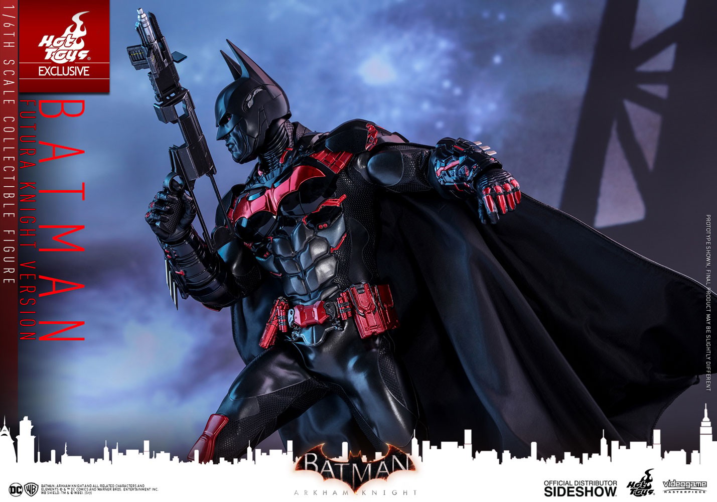 DC Comics Batman Futura Knight Version Sixth Scale Figure  Exclusive Edition (Prototype Shown) View 10
