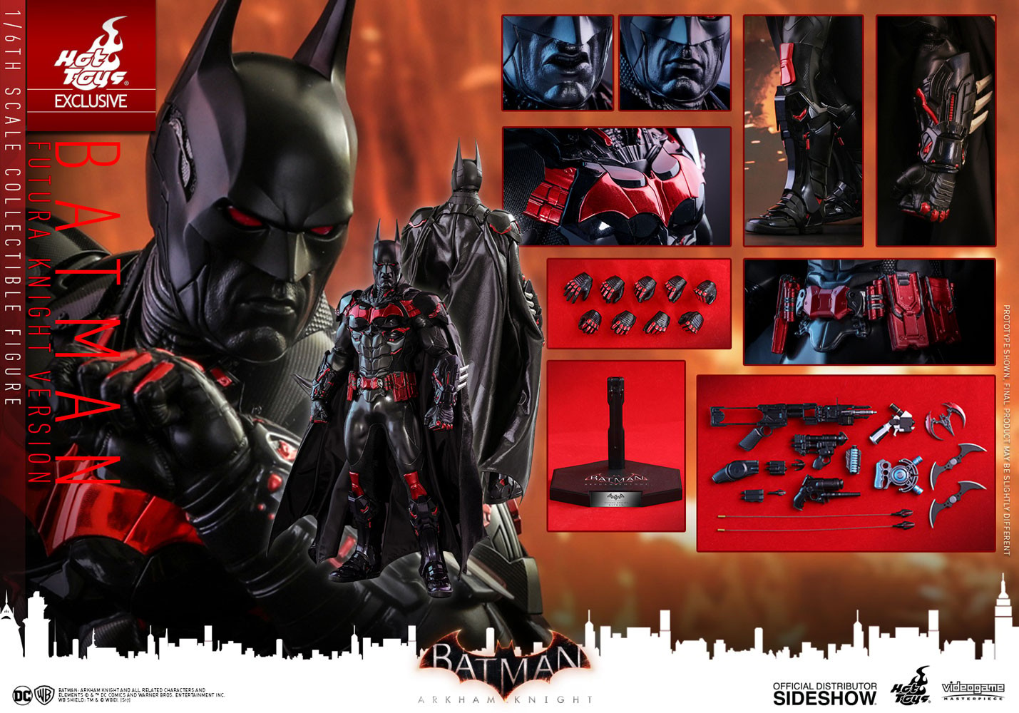 Introducir 46+ imagen batman futura knight hot toys