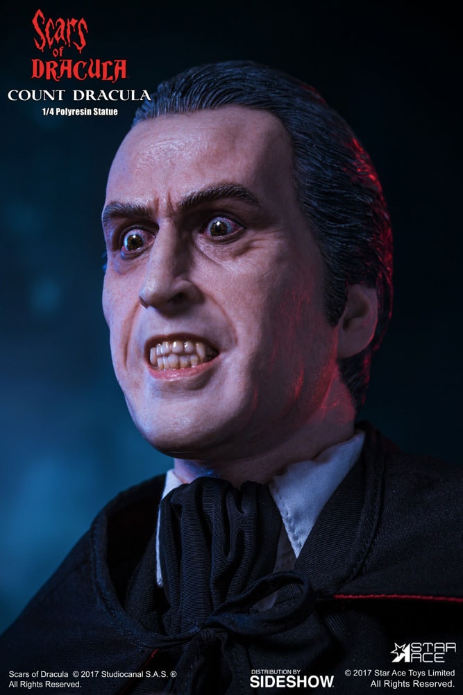 The Scars of Dracula Count Dracula Quarter Scale Statue  (Prototype Shown) View 7