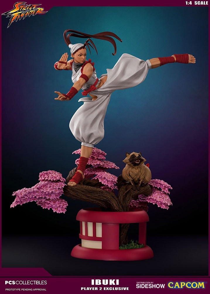 ストリートファイター  PCS  Ibuki  スタチュー フィギュア Street Fighter Ibuki Player 2 Statue by Pop Culture Shock