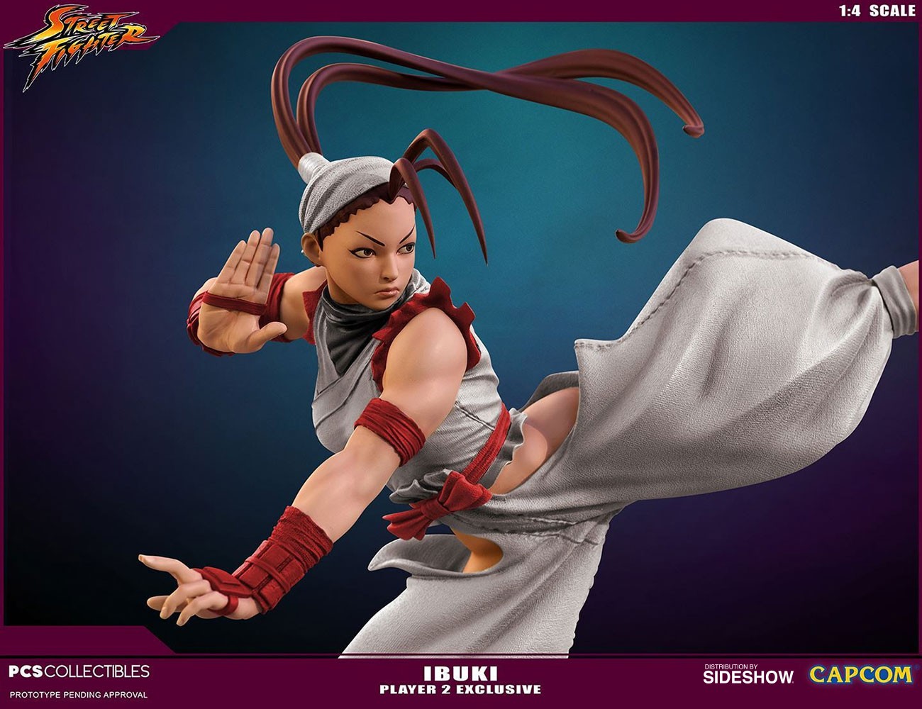 Street Fighter Ibuki Player 2 Statue by Pop Culture Shock