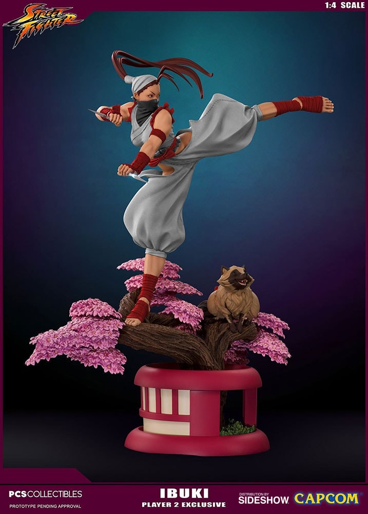 ストリートファイター  PCS  Ibuki  スタチュー フィギュア Street Fighter Ibuki Player 2 Statue by Pop Culture Shock