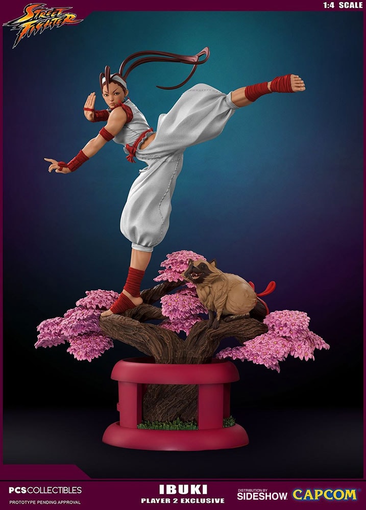 Street Fighter Ibuki Player 2 Statue by Pop Culture Shock