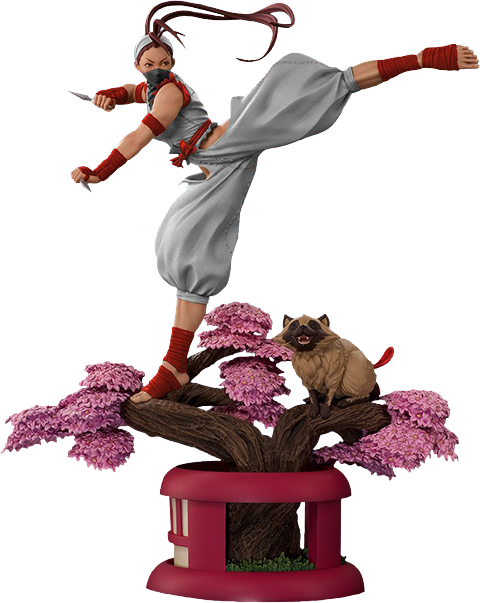 Street Fighter Ibuki Player 2 Statue by Pop Culture Shock
