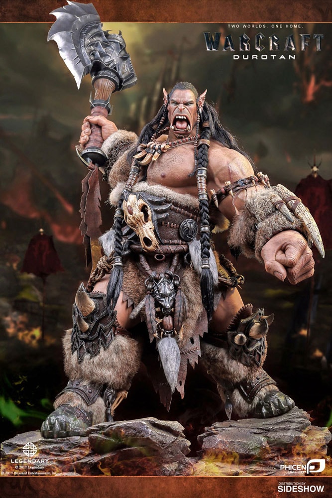 Warcraft Durotan Version 2 Statues  (Prototype Shown) View 2