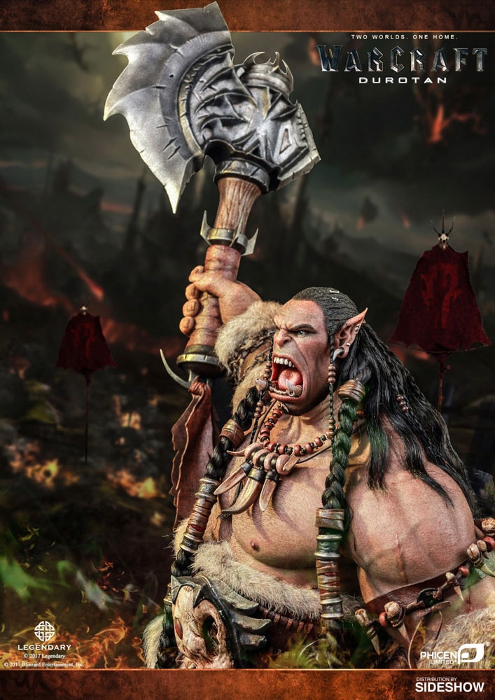 Warcraft Durotan Version 2 Statues  (Prototype Shown) View 5