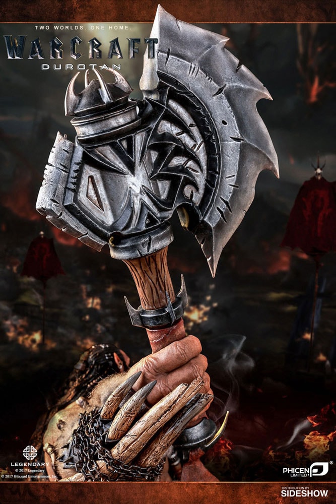 Warcraft Durotan Version 2 Statues  (Prototype Shown) View 6