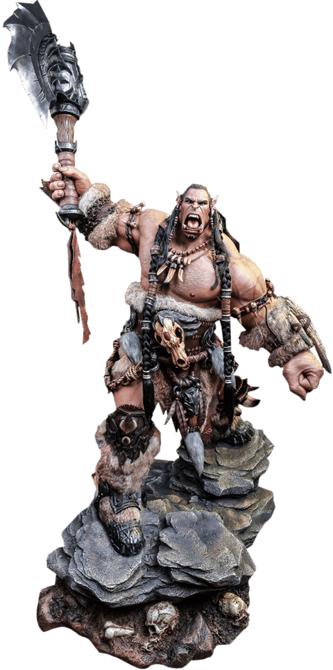 Warcraft Durotan Version 2 Statues  (Prototype Shown) View 16
