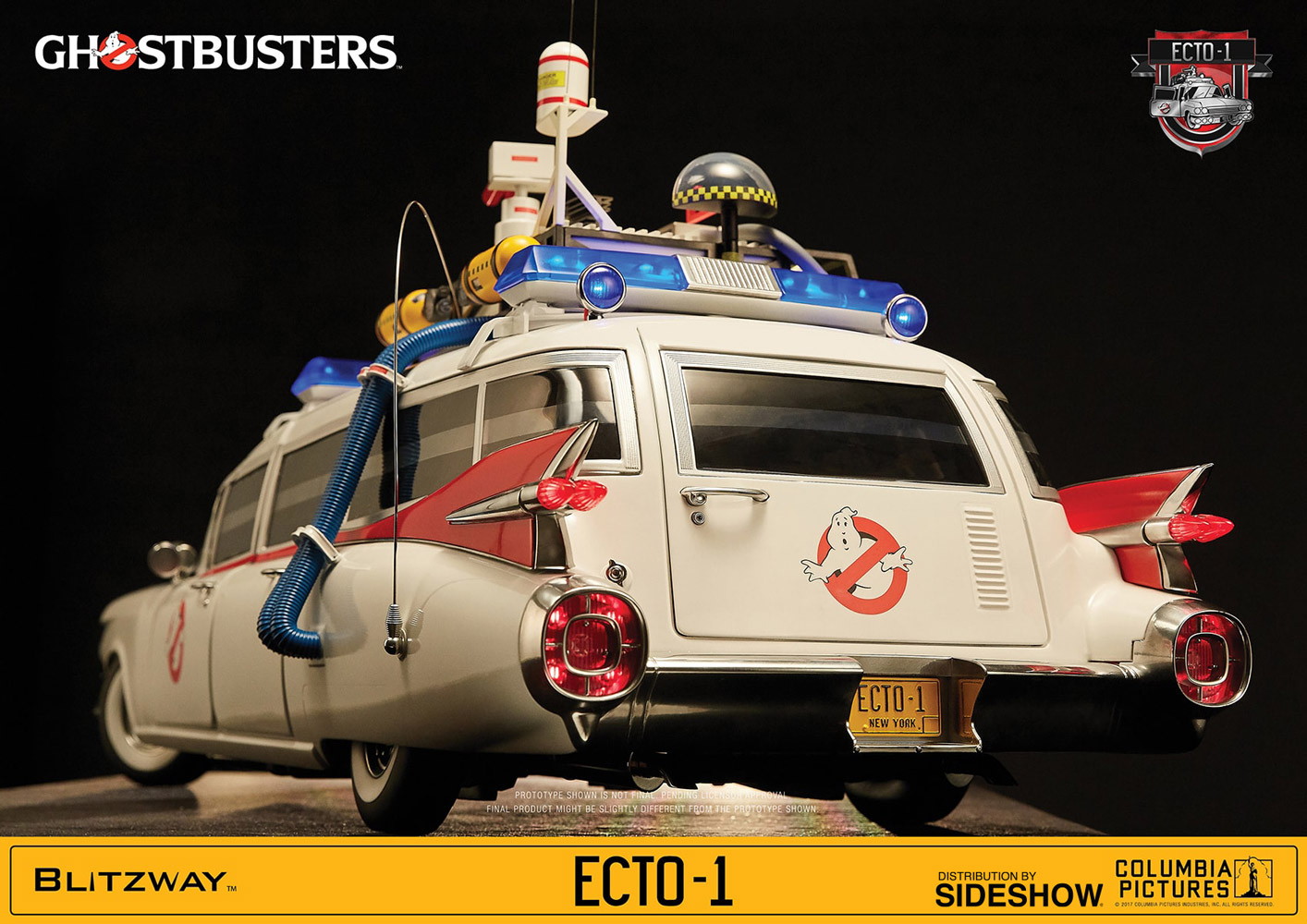 ECTO-1 Ghostbusters 1984- Prototype Shown
