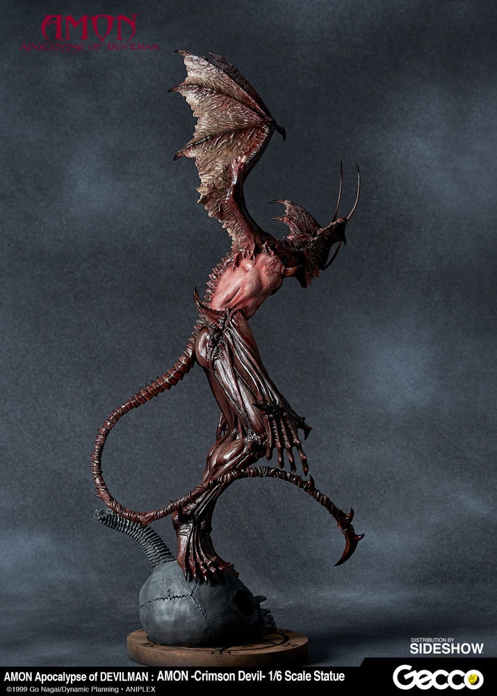 Amon: Apocalypse of Devilman Amon - Crimson Devil Statues  (Prototype Shown) View 7