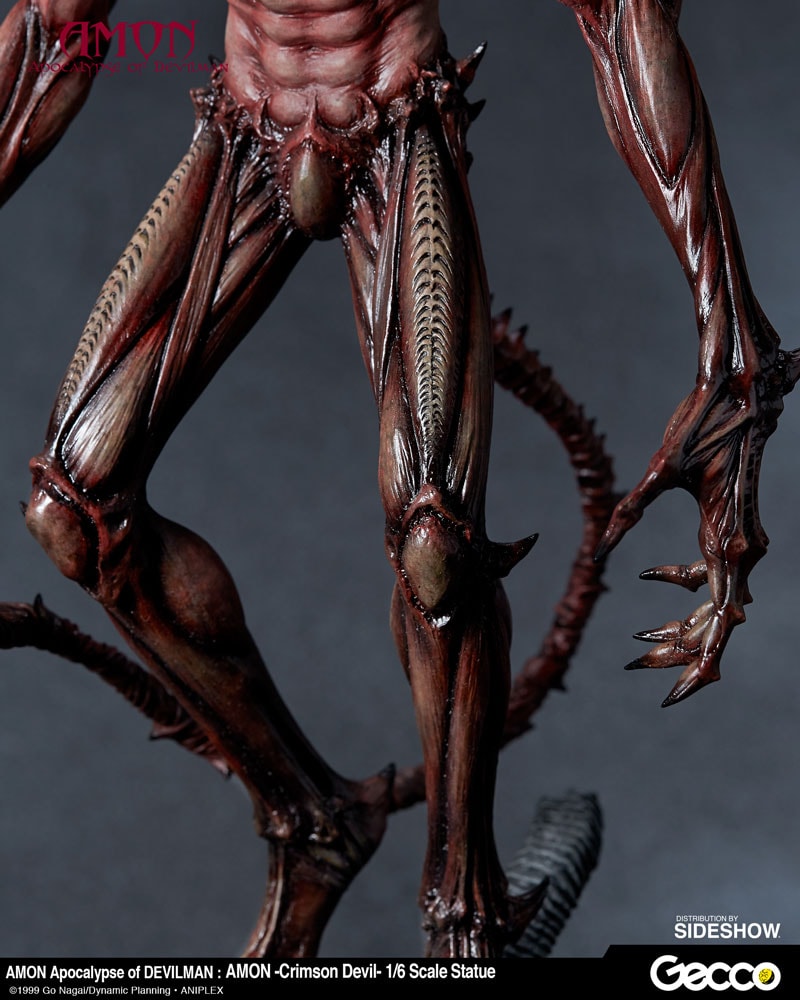 Amon: Apocalypse of Devilman Amon - Crimson Devil Statues  (Prototype Shown) View 10