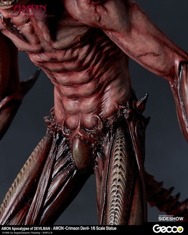 Amon: Apocalypse of Devilman Amon - Crimson Devil Statues  (Prototype Shown) View 13