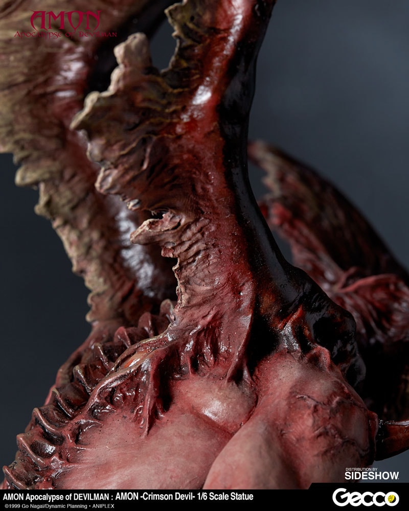 Amon: Apocalypse of Devilman Amon - Crimson Devil Statues  (Prototype Shown) View 14