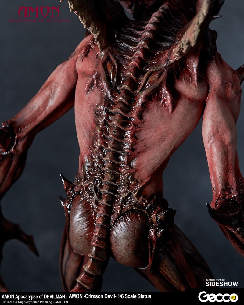 Amon: Apocalypse of Devilman Amon - Crimson Devil Statues  (Prototype Shown) View 15