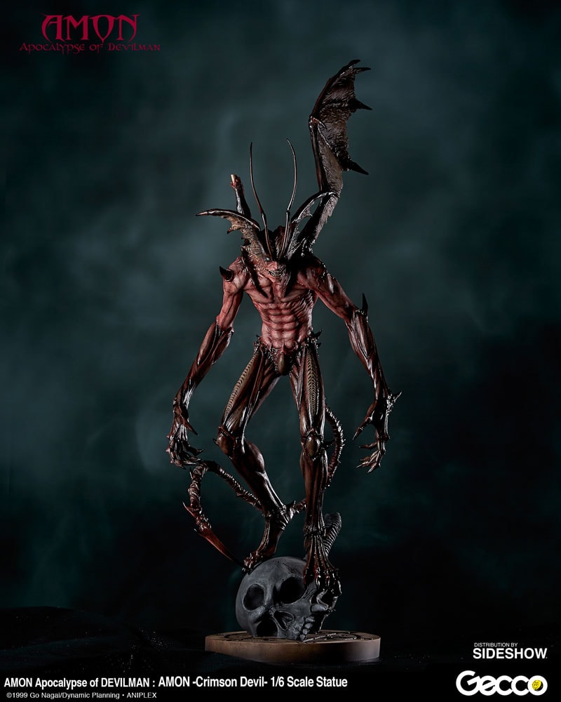 Amon: Apocalypse of Devilman Amon - Crimson Devil Statues  (Prototype Shown) View 20