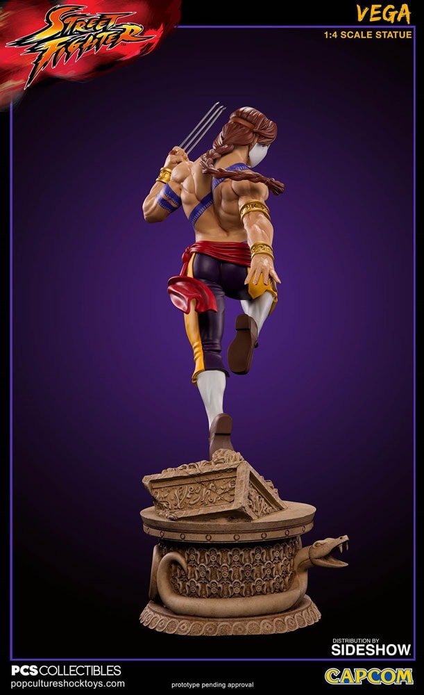 Street Fighter VEGA 1/4 Scale Statue by Pop Culture Shock