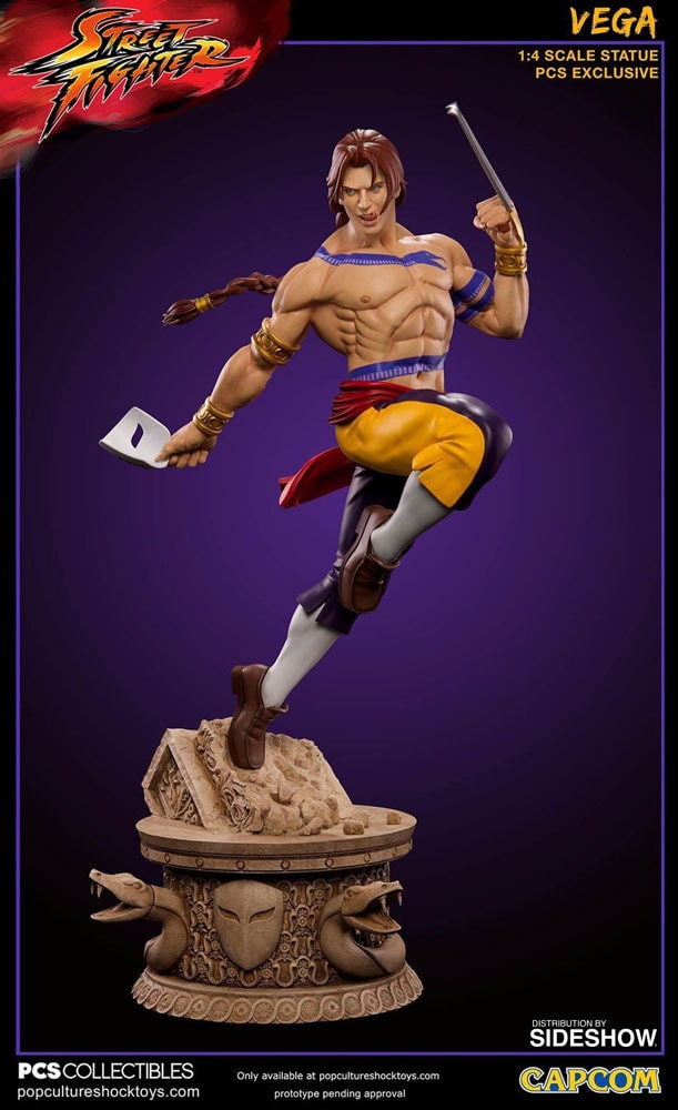 Street Fighter Vega Statues  Exclusive Edition (Prototype Shown) View 1