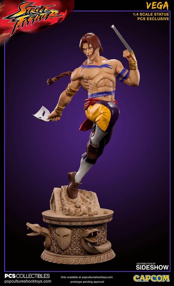 Street Fighter Vega Statues  Exclusive Edition (Prototype Shown) View 2