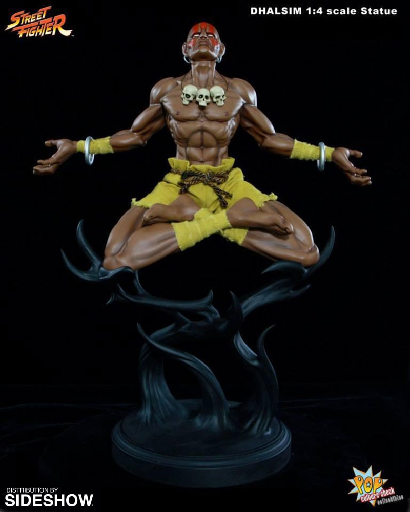 Street Fighter Dhalsim Statues  (Prototype Shown) View 1