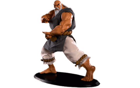 Street Fighter Gouken Statues  (Prototype Shown) View 3
