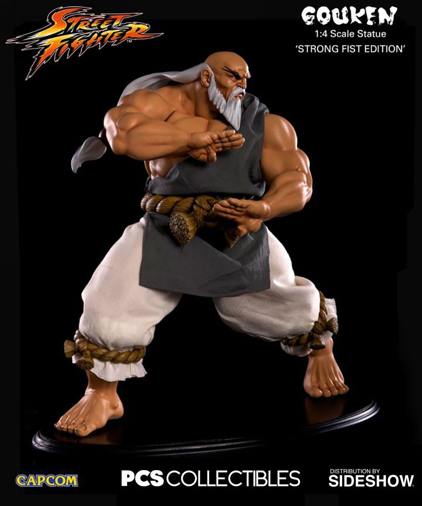 Street Fighter Gouken Strong Fist Statue by Pop Culture Shoc