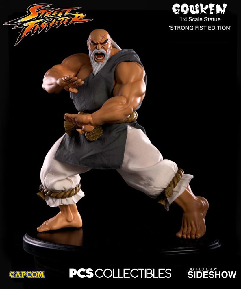 ストリートファイター PCS 剛拳 EX版 スタチュー フィギュア Street Fighter Gouken Strong Fist Statue by Pop Culture Shoc