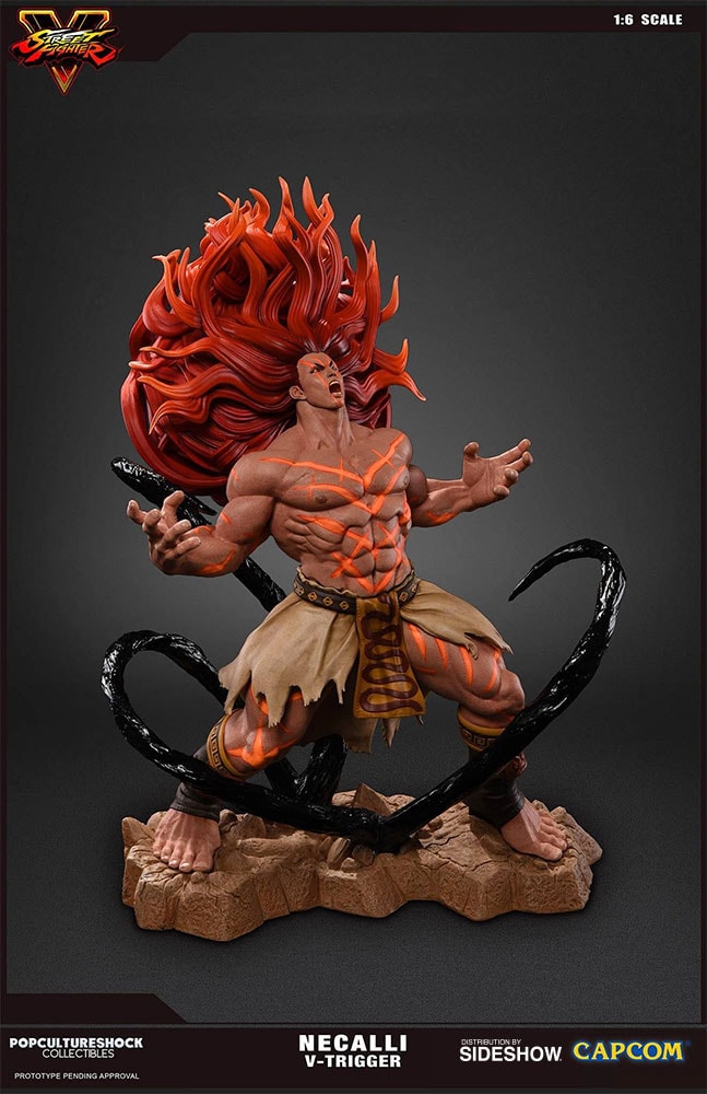 Street Fighter Necalli V-Trigger Statues  (Prototype Shown) View 2