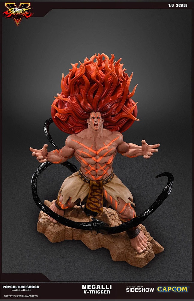 Street Fighter Necalli V-Trigger Statues  (Prototype Shown) View 7