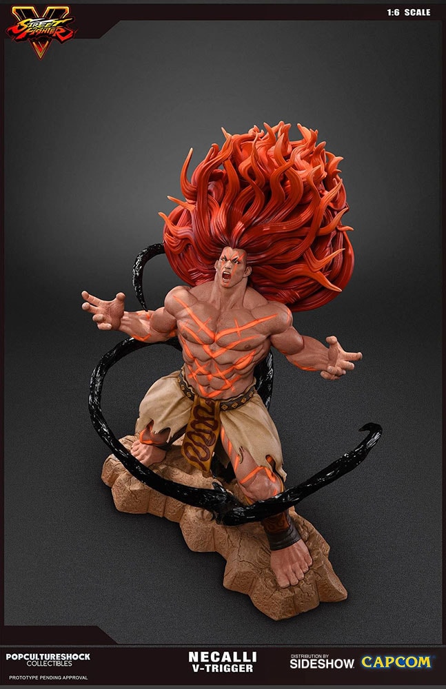 Street Fighter Necalli V-Trigger Statues  (Prototype Shown) View 8