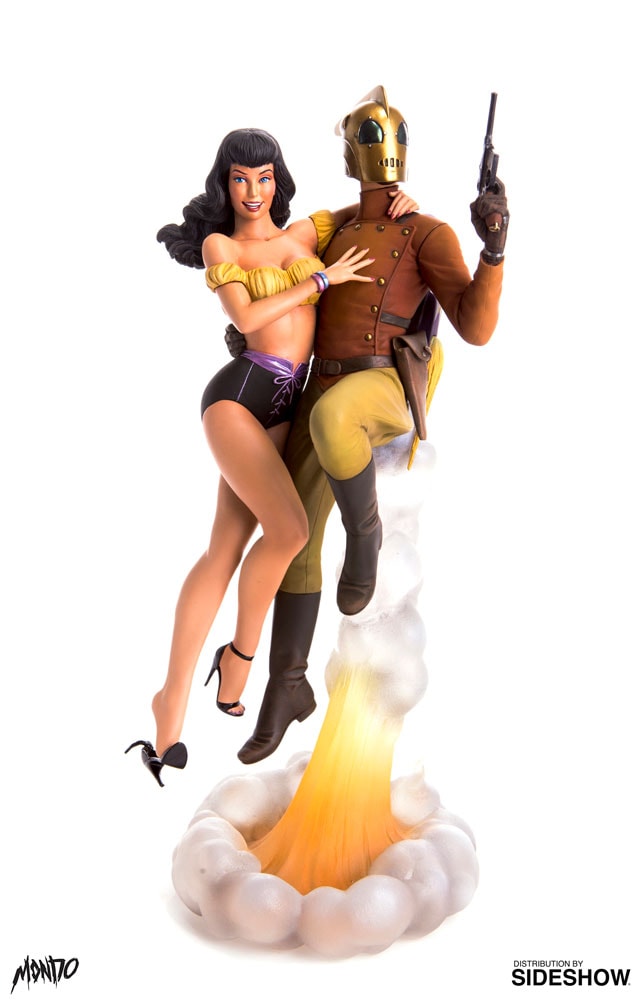 Rocketeer Rocketeer and Betty Statues  (Prototype Shown) View 1