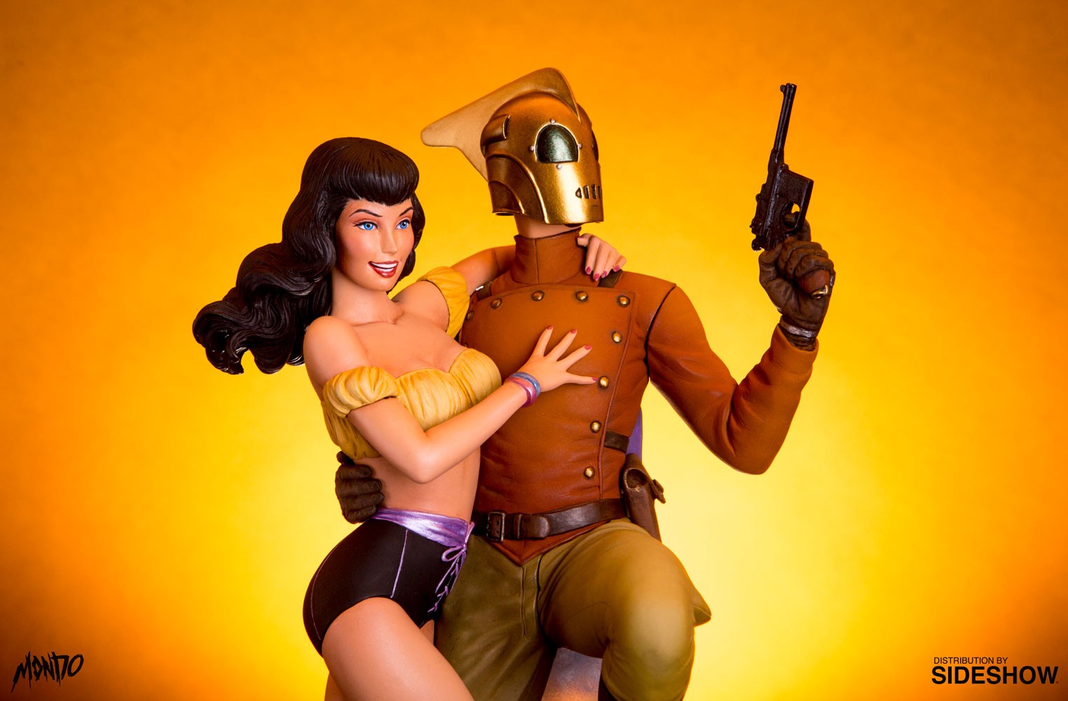 Rocketeer Rocketeer and Betty Statues  (Prototype Shown) View 8