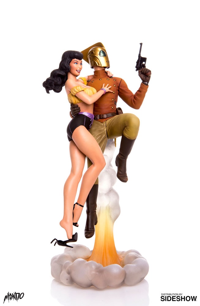 Rocketeer Rocketeer and Betty Statues  (Prototype Shown) View 15