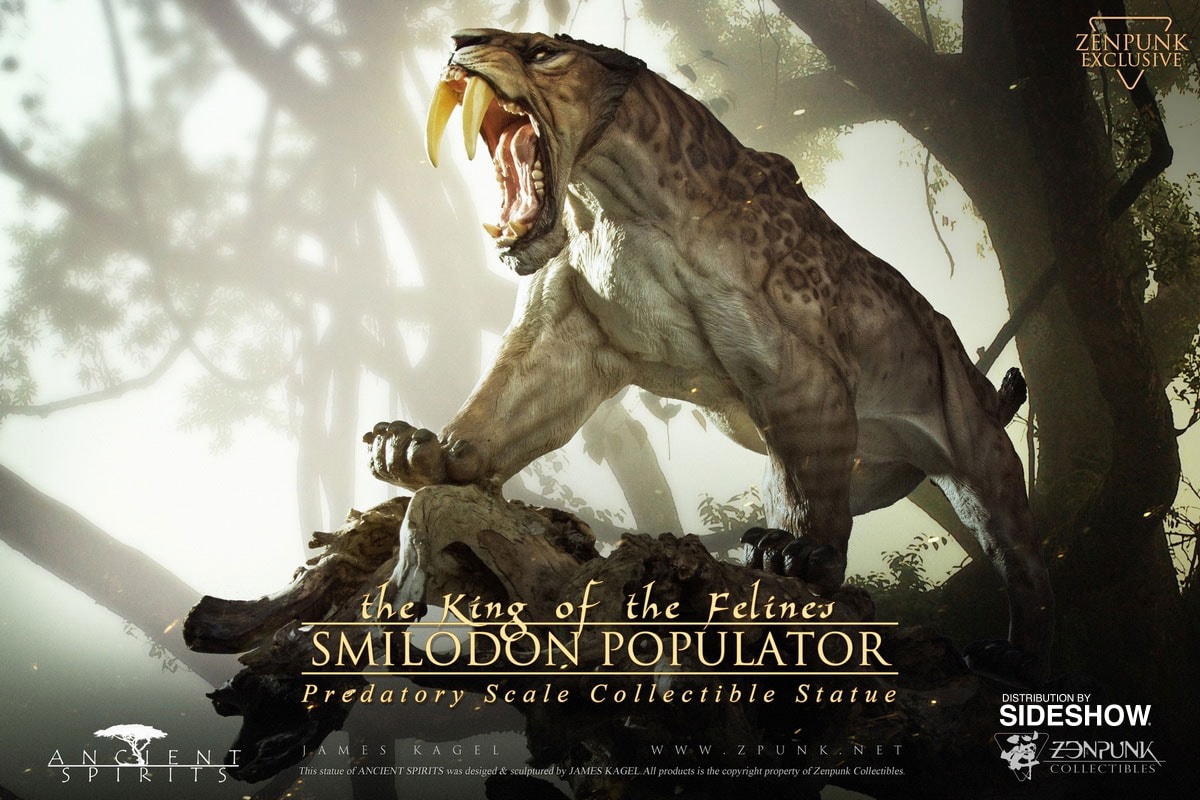 James Kagel Smilodon Populator - Tree Root Statues  Exclusive Edition (Prototype Shown) View 1