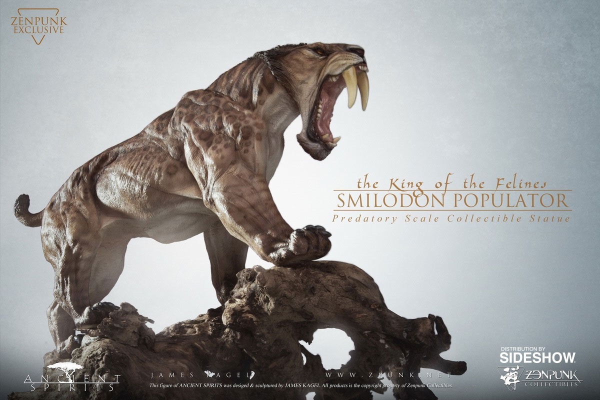 James Kagel Smilodon Populator - Tree Root Statues  Exclusive Edition (Prototype Shown) View 3
